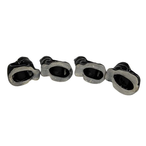 Black Cat Napkin Rings RARE - Picture 9 of 16